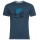 Odlo Wander-/Freizeit Tshirt Crew Neck Nikko mit Waldprint (50% Baumwolle, 50% Polyester) blaugrün Herren